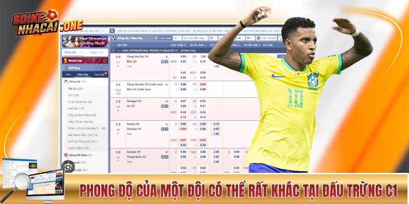 Kèo Nhà Cái Cúp C1 - Thị Trường Cá Cược Sôi Động Top 1 Phong độ của một đội có thể rất khác tại đấu trường C1