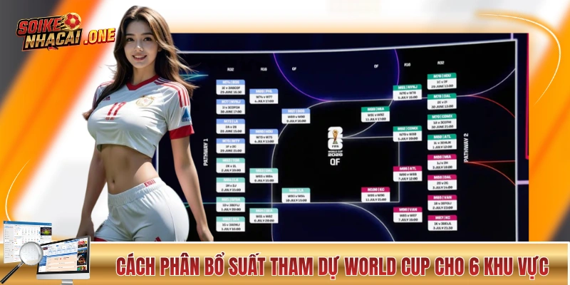 World Cup 2026 - 5 Phút Cập Nhất Tần Tần Tật Thông Tin Cách phân bổ suất tham dự World Cup cho 6 khu vực