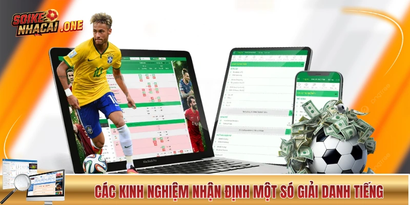 Các kinh nghiệm nhận định một só giải danh tiếng