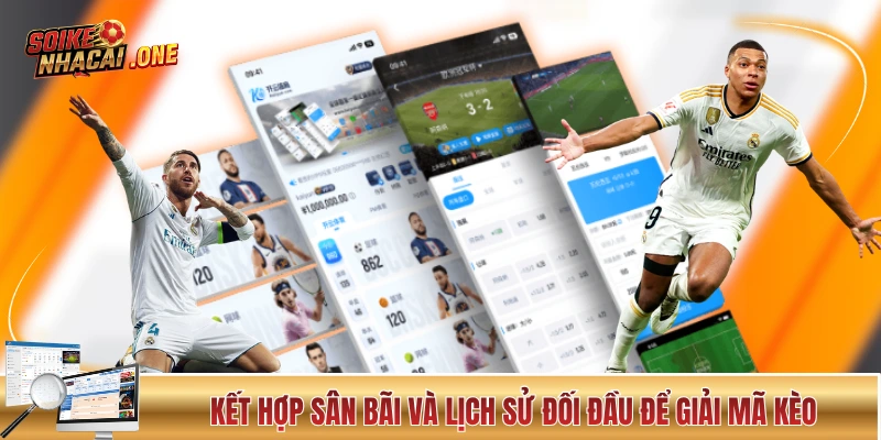 Kết hợp sân bãi và lịch sử đối đầu để giải mã kèo