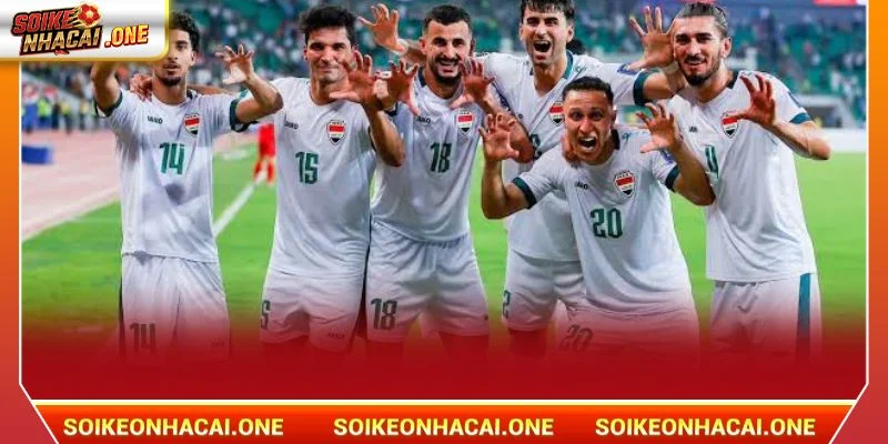 Đội tuyển Iraq có nền bóng đá đầy biến động.